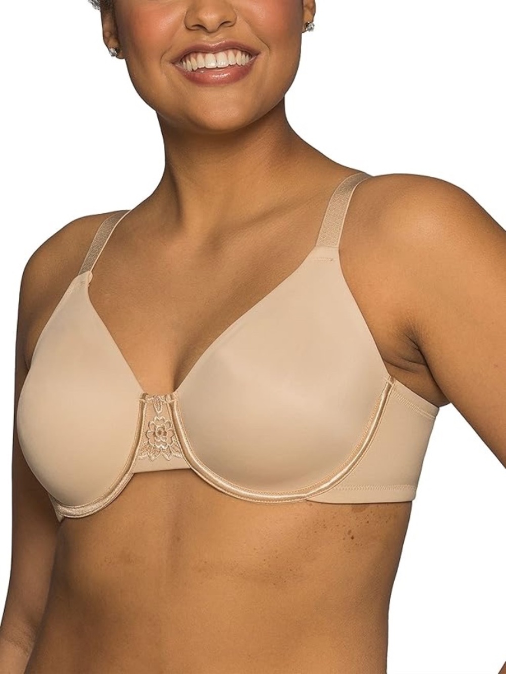 Vanity Fair Women's Beauty Back Smoothing Minimizer Bra, Minimizes Bust Line up